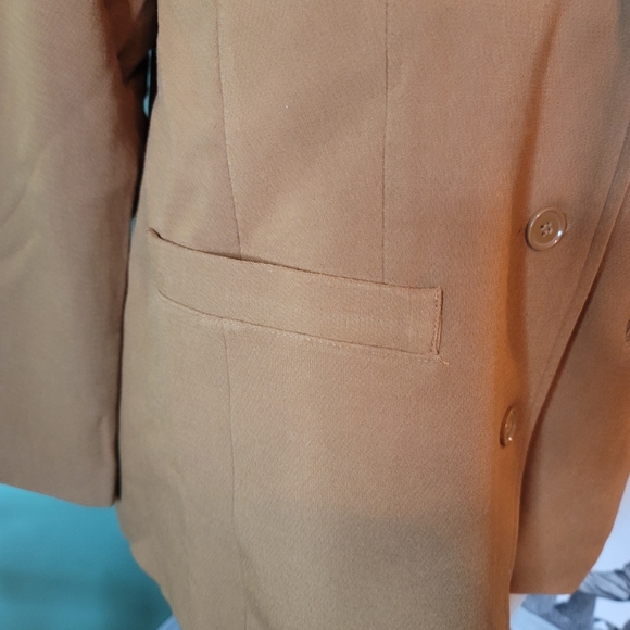 Blazer by Linea by Louis Dell' Olio New in Bag (Camel) - Picture 2 of 9